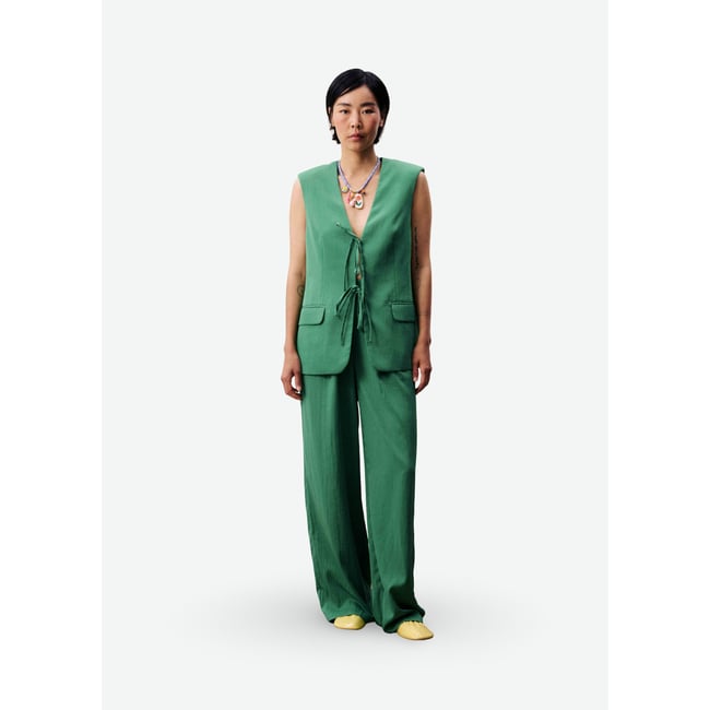 Pantalon CARAIVA vert <span itemprop=