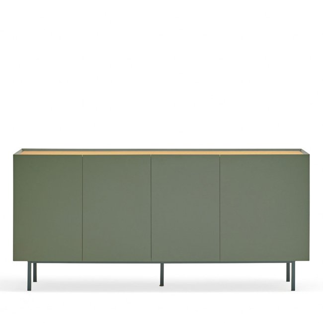 Buffet en bois 4 portes 3 tiroirs L165cm- ARISTA - TEULAT