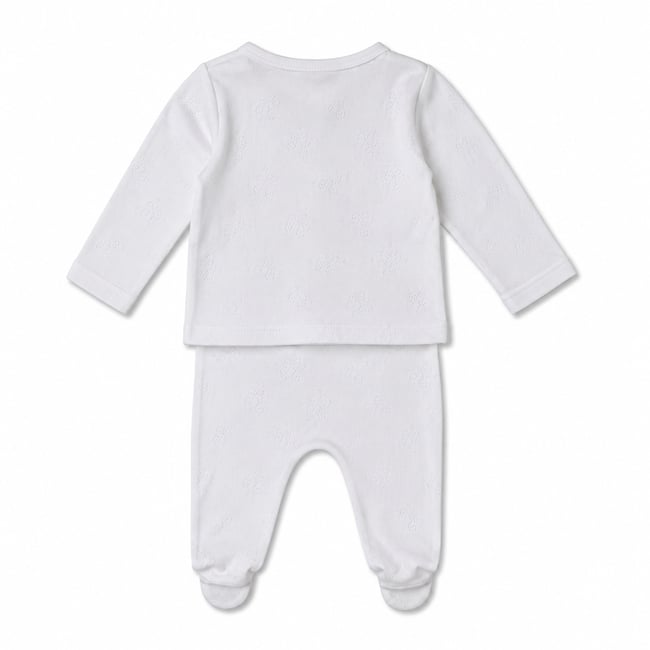 Ensemble bébé - Très bon état blanc <span itemprop=