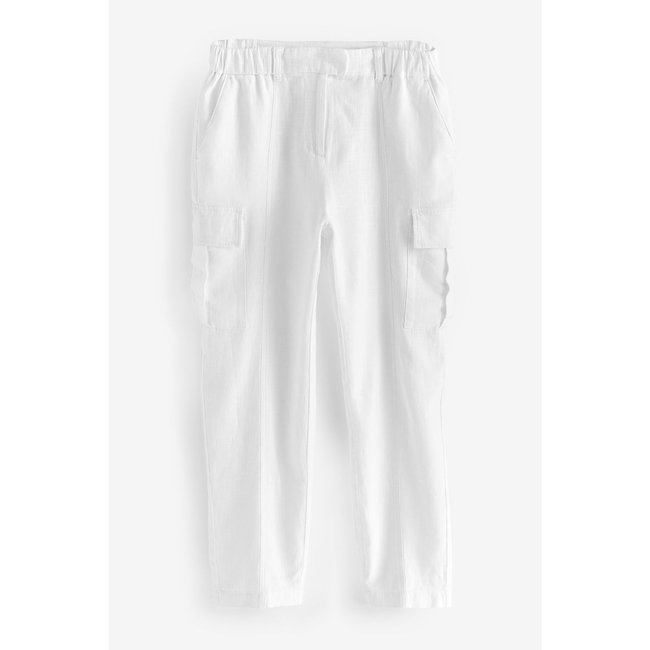 Pantalon cargo fuselé habillé mélangé - NEXT