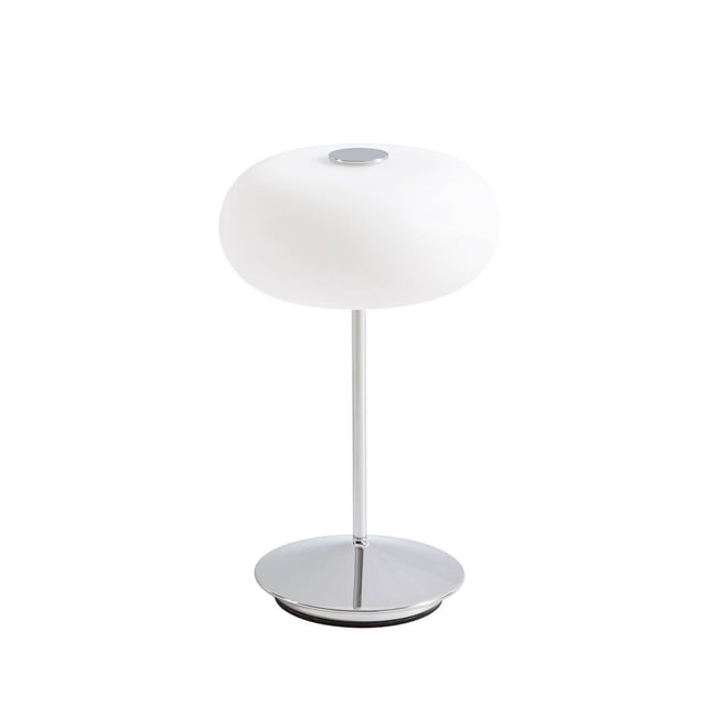 Luminaire de terrasse en verre designLED Couleur chrome, blanc <span itemprop=