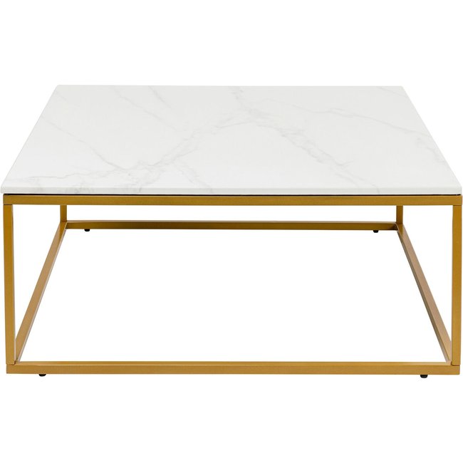 Table basse Key West 90x90cm blanche Couleur v019839 <span itemprop=