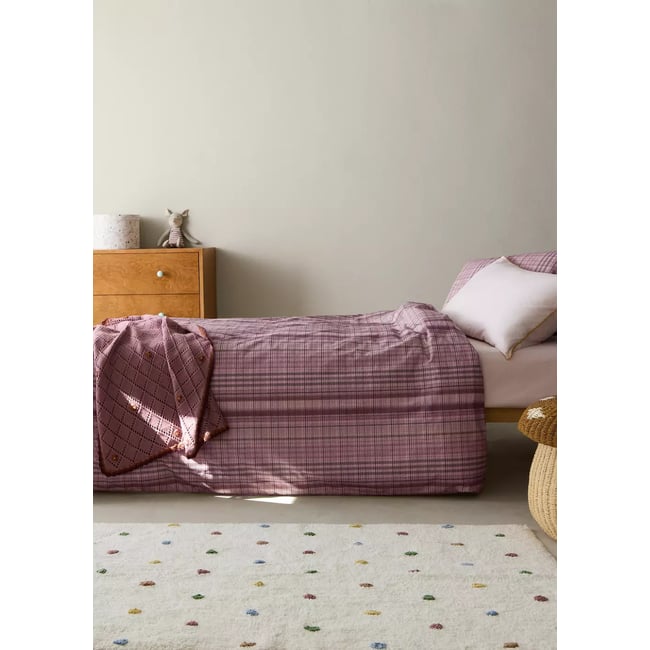 Housse de couet walter violet clair/pastel <span itemprop=
