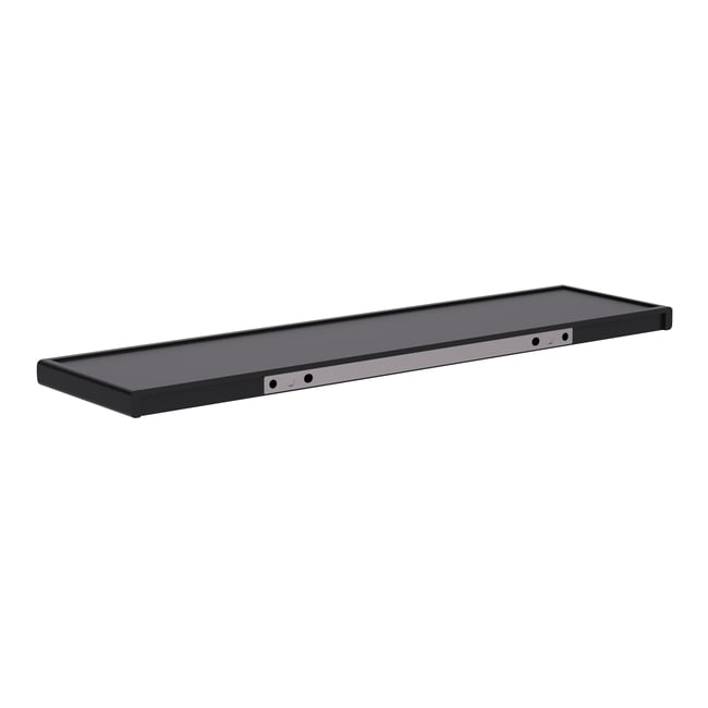Etagère de salle de bains en alliage, NEO Couleur noir <span itemprop=
