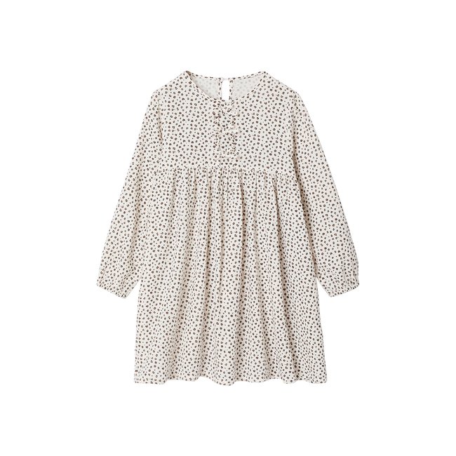 Robe en gaze de coton avec noeuds fantaisie - VERTBAUDET