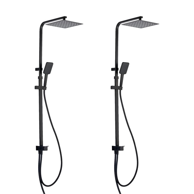 Lot de 2 colonnes de douche sans robinet, STUDIO - SENSEA