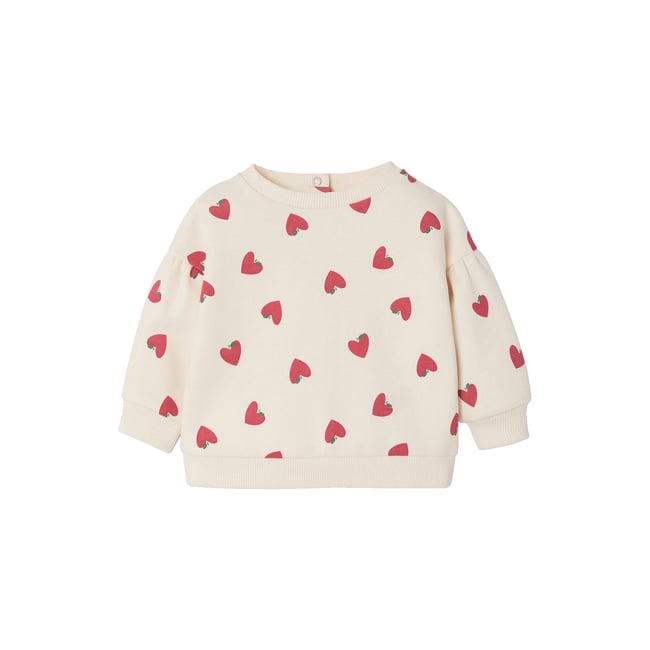 Sweat écru <span itemprop=