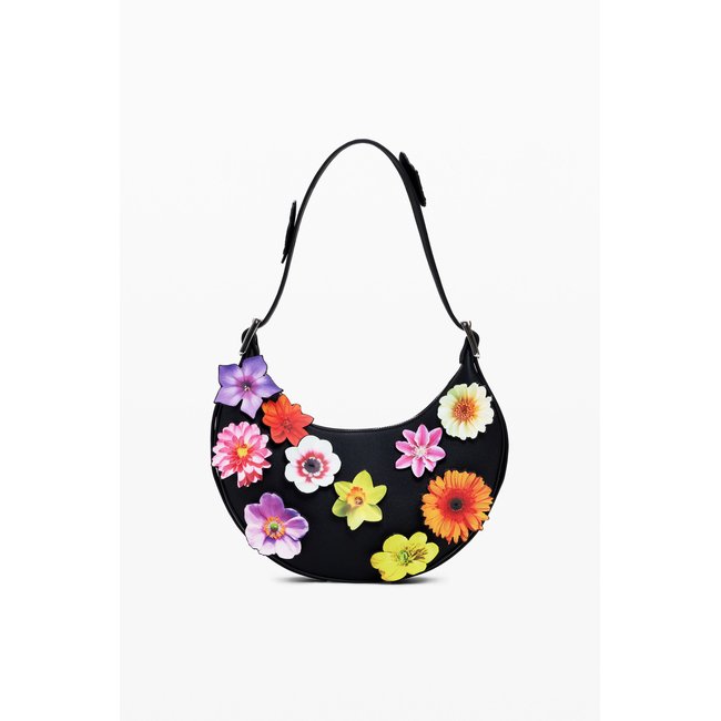 Sac à appliques florales Tyler McGillivary noir <span itemprop=