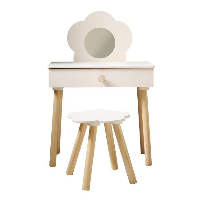 Coiffeuse enfant et sa chaise BELLE - PETITE AMELIE