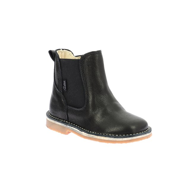 Boots Cuir ABOSTIC noir <span itemprop=