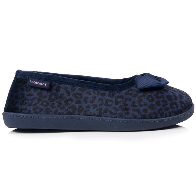 Chaussons Ballerines bleu <span itemprop=