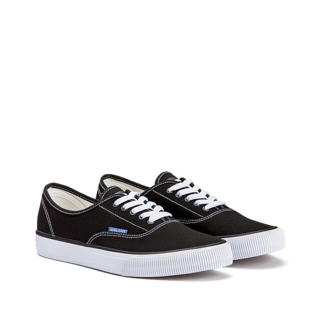 Curtis Canvas Trainers, black, JACK & JONES