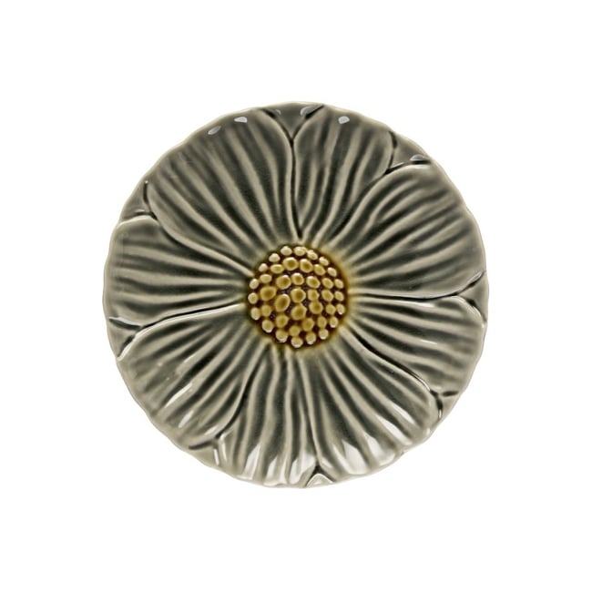 Assiette fleur grès - MADAM STOLTZ