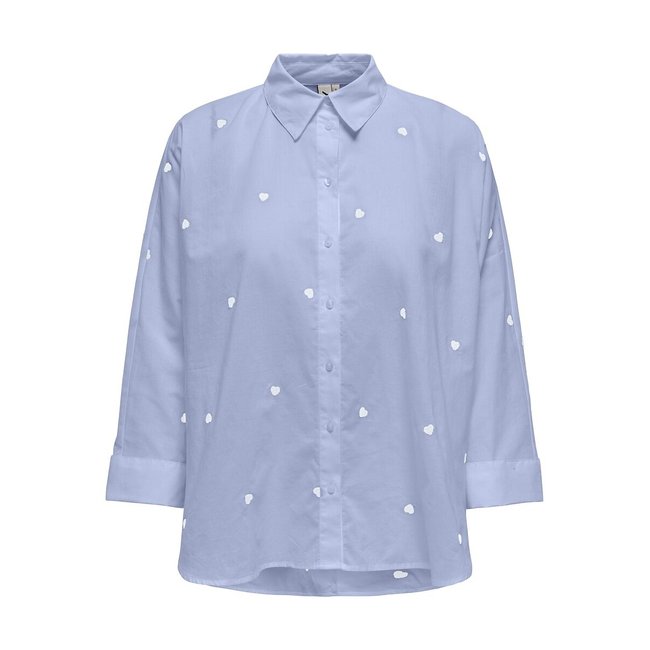 Printed Blouse, sky blue, ONLY