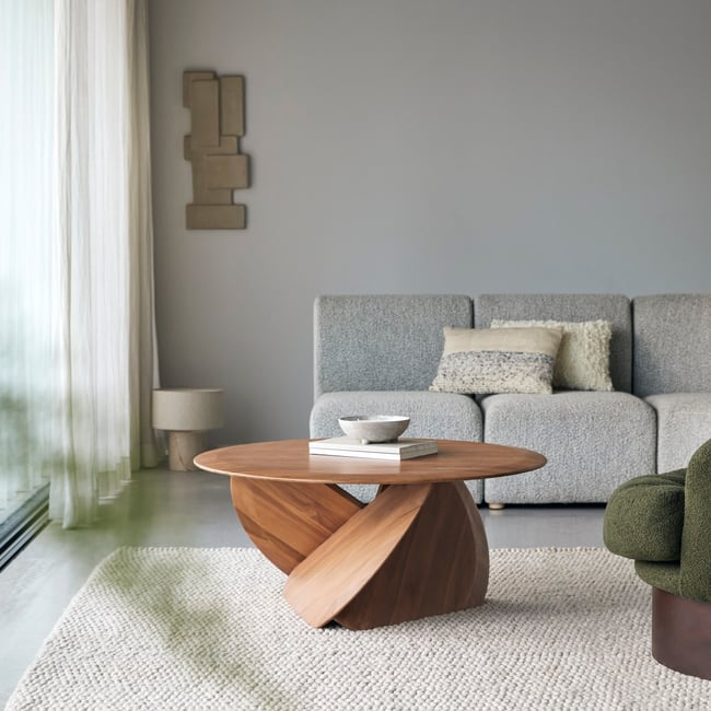 Table basse, GONZAGUE Couleur naturel <span itemprop=