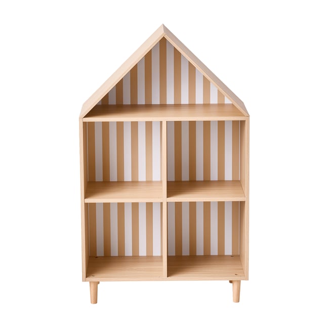 Meuble à cases maison Couleur bois <span itemprop=