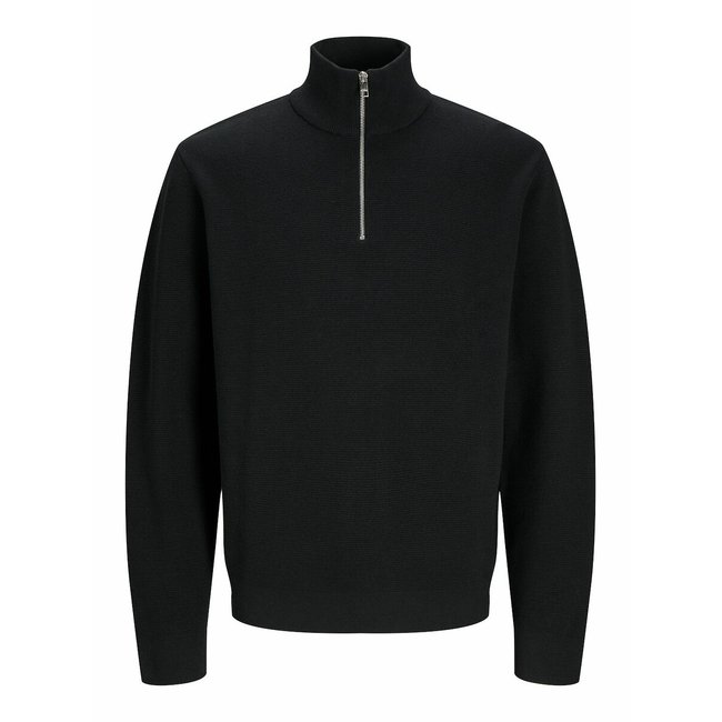 Relaxed Fit Half Zip Jumper - JACK & JONES