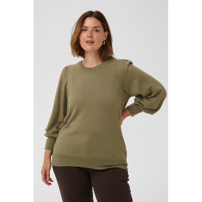 Pullover tricoté - KAFFE CURVE
