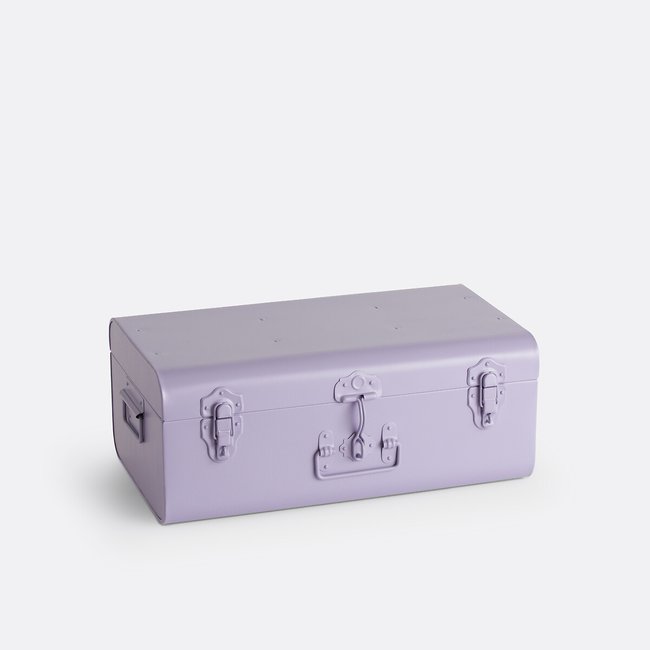 Masa Steel Metal Trunk light purple LA REDOUTE INTERIEURS