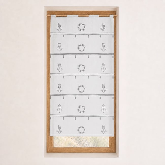 Modulable brodé à motifs marins - HOME MAISON
