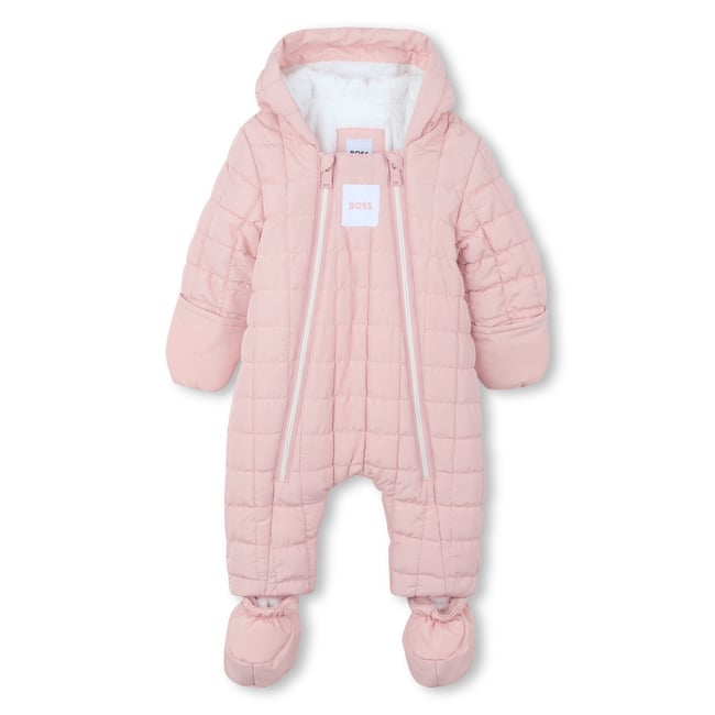 Combinaison de pilote vintage rose <span itemprop=
