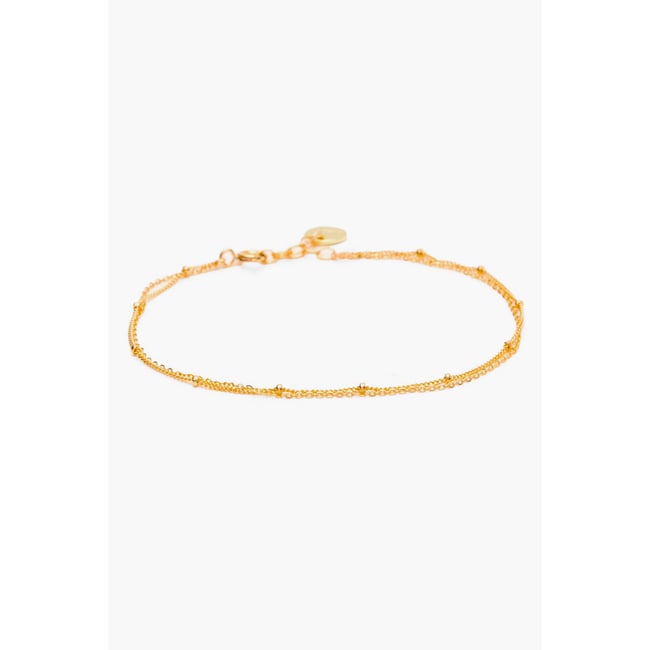 Bracelet double Satellite or <span itemprop=