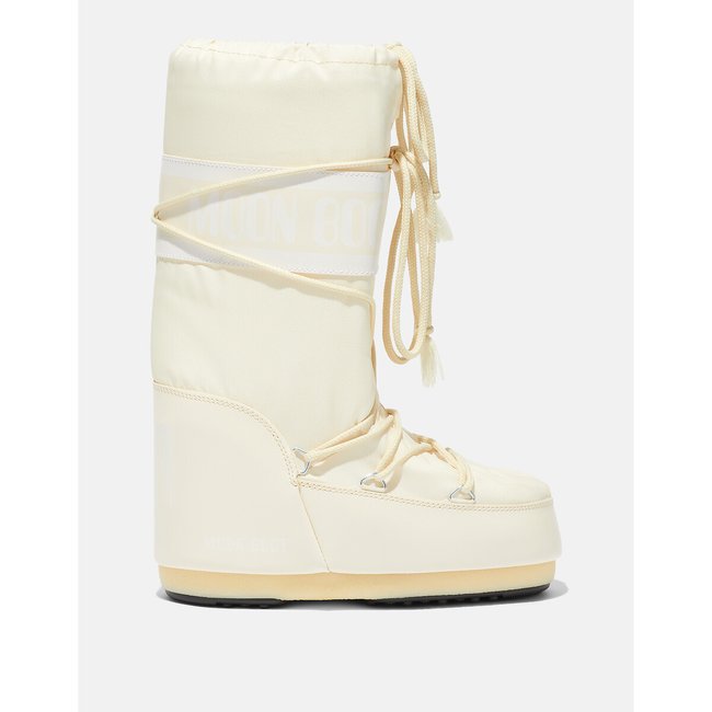 Botas Icon high boots crema <span itemprop=