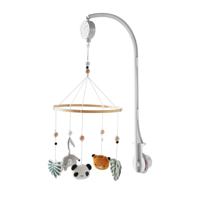 Mobile musical HANOÏ vert / multicolore <span itemprop=