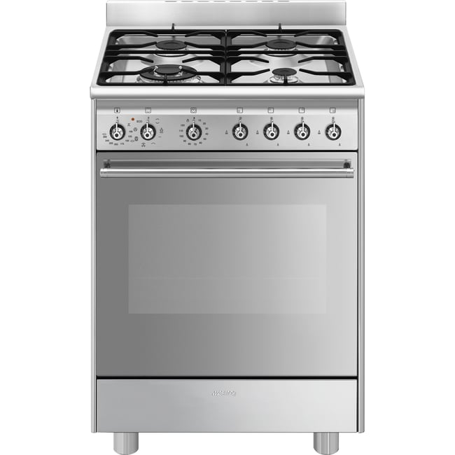 Piano de cuisson gaz 4 feux 60 cm - SMEG