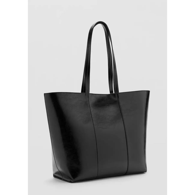 Grand sac cabas noir <span itemprop=