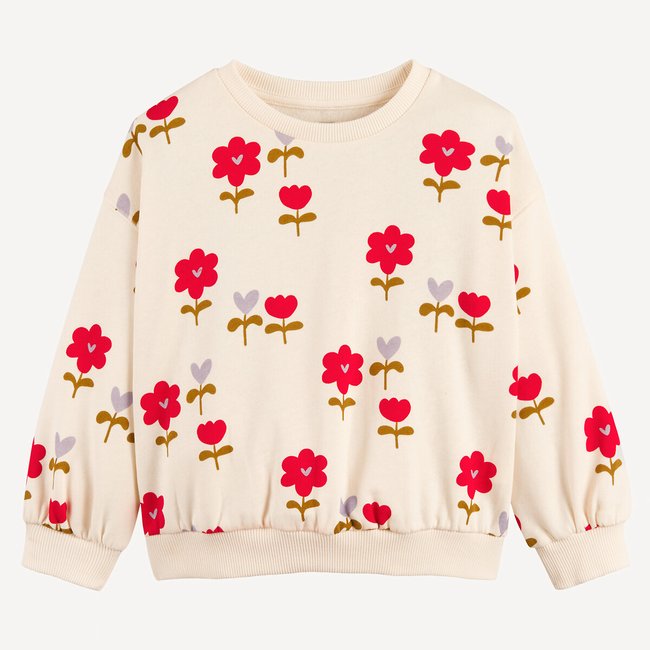 Felpa fantasia floreale écru / fantasia multicolore LA REDOUTE COLLECTIONS