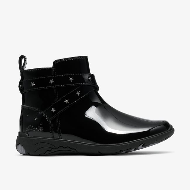 Boots Brevet Coupe Large RELDA STAR K noir <span itemprop=