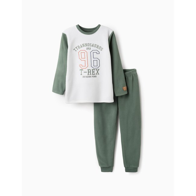Pyjama Polaire blanc <span itemprop=