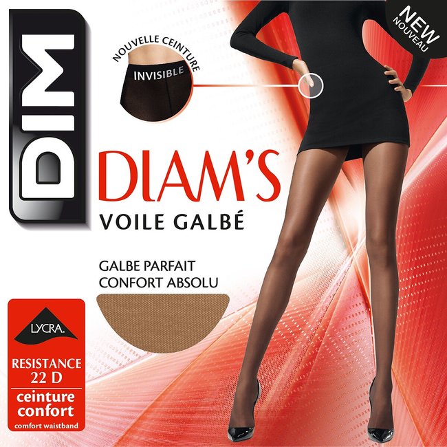 Collants Diam’s voile galbé 22 deniers - DIM