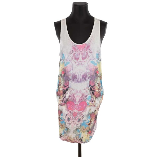 Robe en coton - Très Bon État blanc <span itemprop=