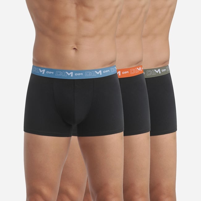 Confezione da 3 boxer in cotone elasticizzato - DIM