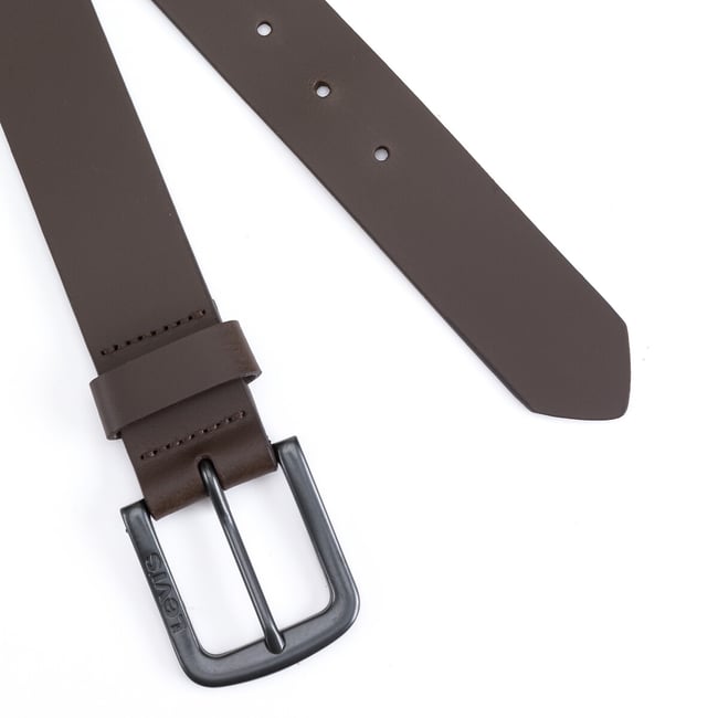 thumbnail image 2 of Levi's Men's Genuine Leather Belt – Brown, New With Tags, Sizes 34-44 2 of 4
