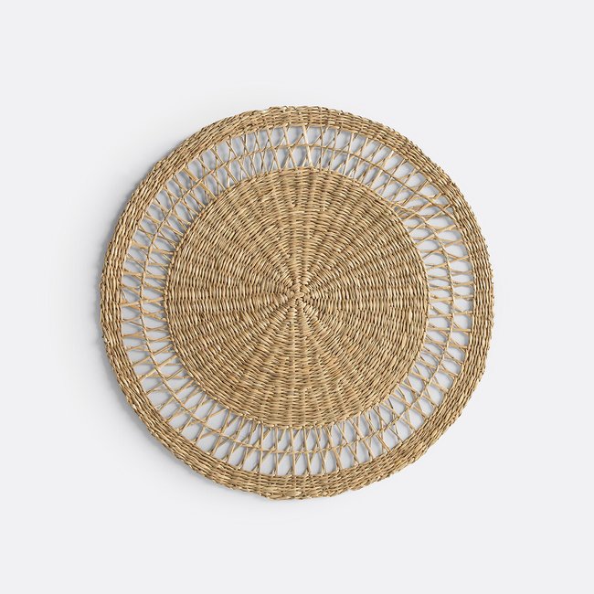 Lot de 4 sets de table, Nala Couleur naturel <span itemprop=