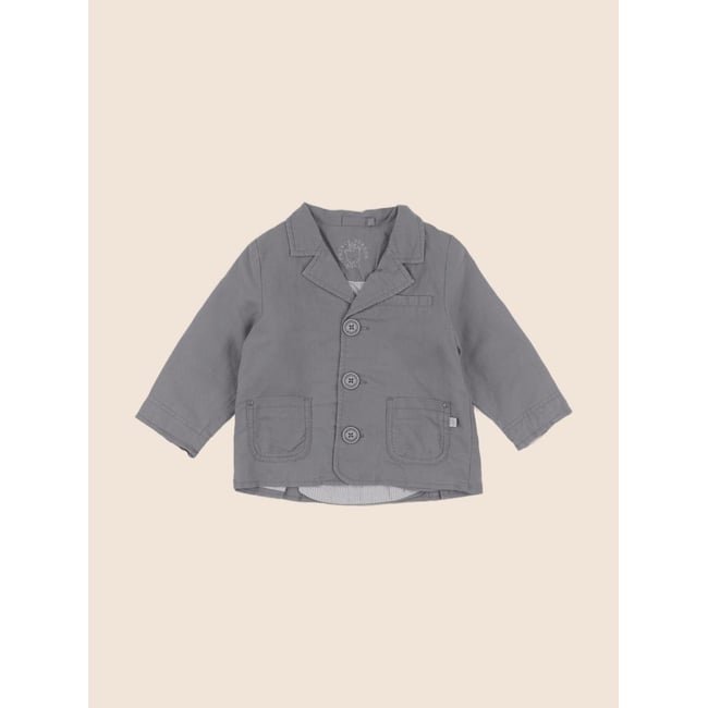 Veste - Très bon état gris <span itemprop=