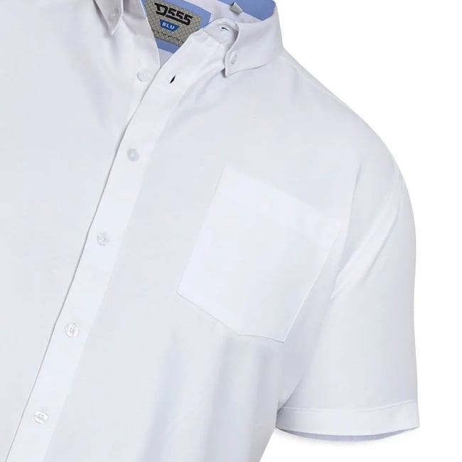 Chemise manches courtes grande taille JAMES - DUKE