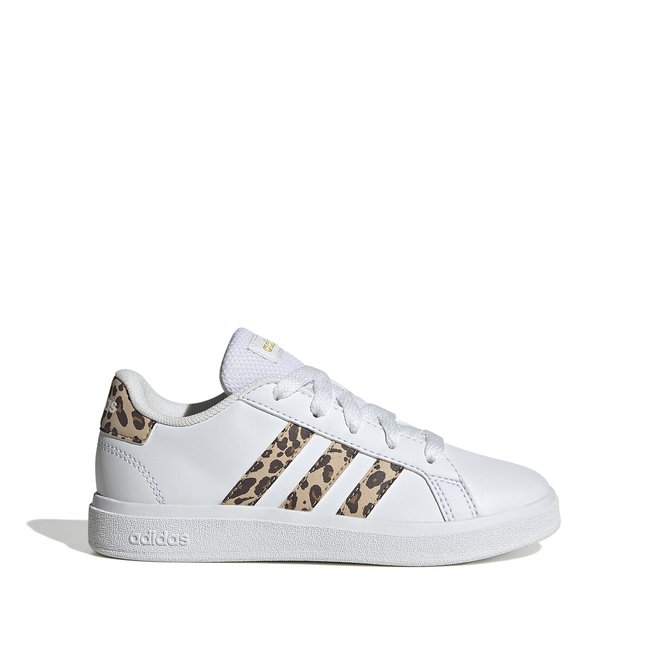 Kids Grand Court 2.0 Trainers, white/beige, ADIDAS SPORTSWEAR
