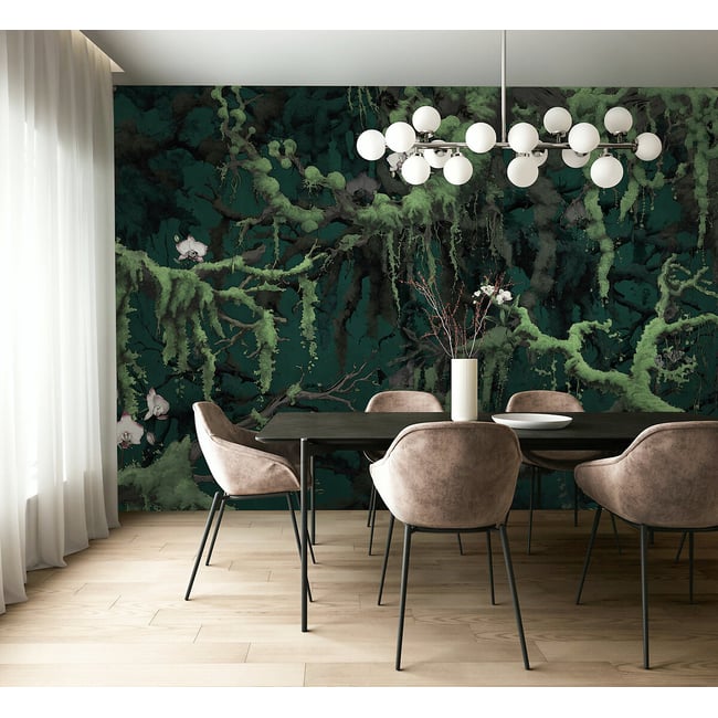 Papel de parede Orch-Idee, INTERELIFE multicolor <span itemprop=