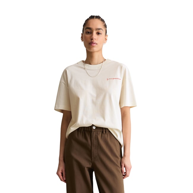 T-shirt relaxed avec impression dans le dos - MARC O’POLO DENIM