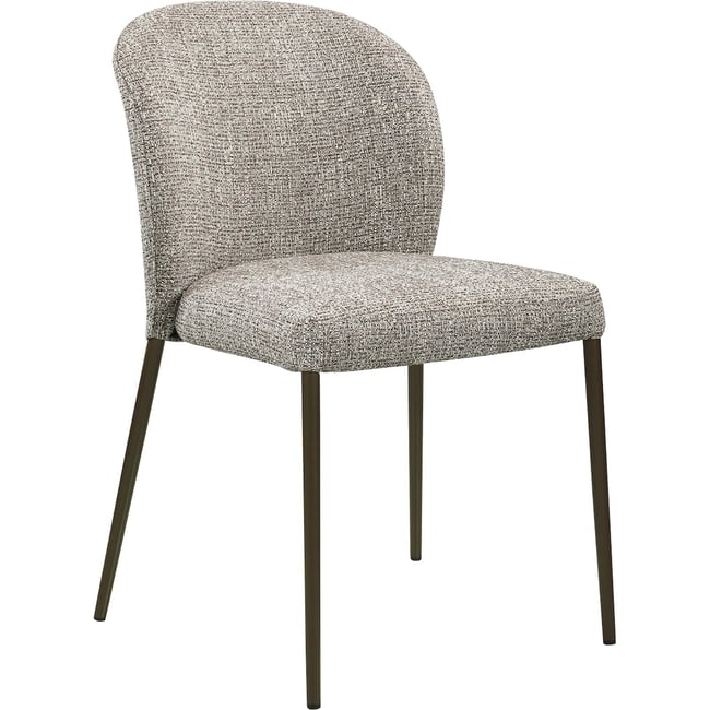 Chaise empilable de salle à manger, Lot de 2 Couleur earth tweed <span itemprop=
