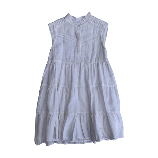 Robe enfant - Très bon état blanc <span itemprop=