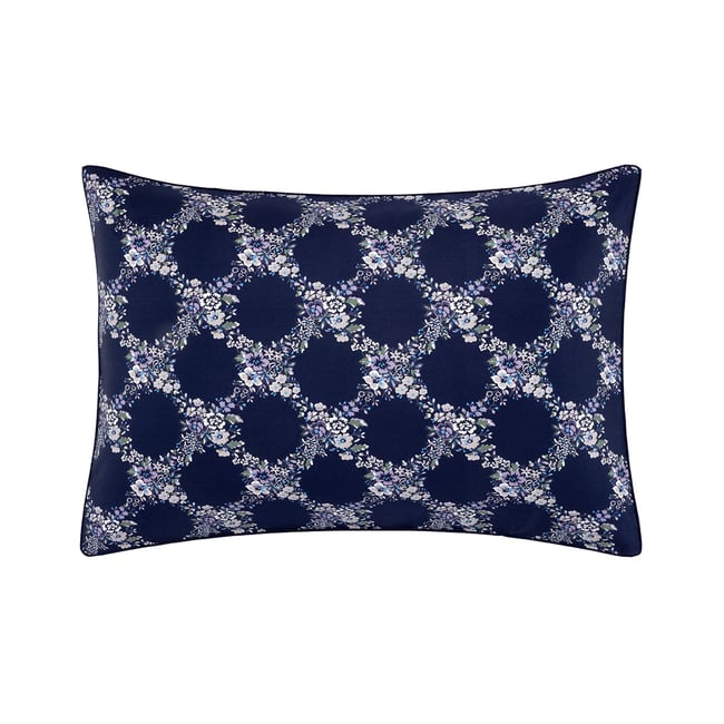 Taie d'oreiller en satin, K DOTS multicolore <span itemprop=