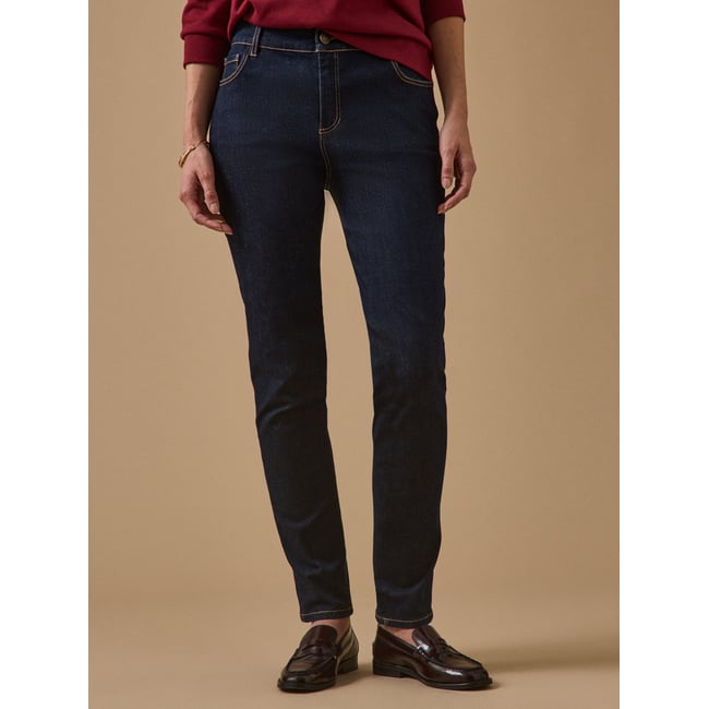Jean slim  Aude denim brut <span itemprop=