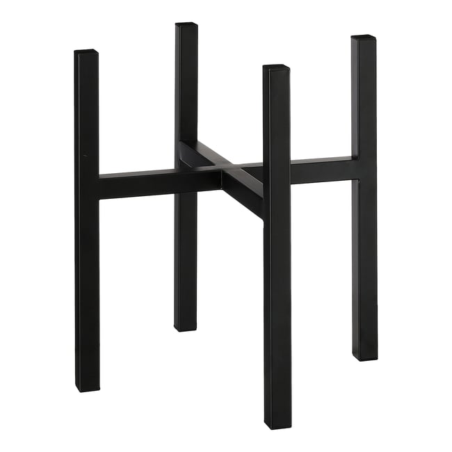 Support pour plantes H40 cm ASCOT XL Couleur noir <span itemprop=