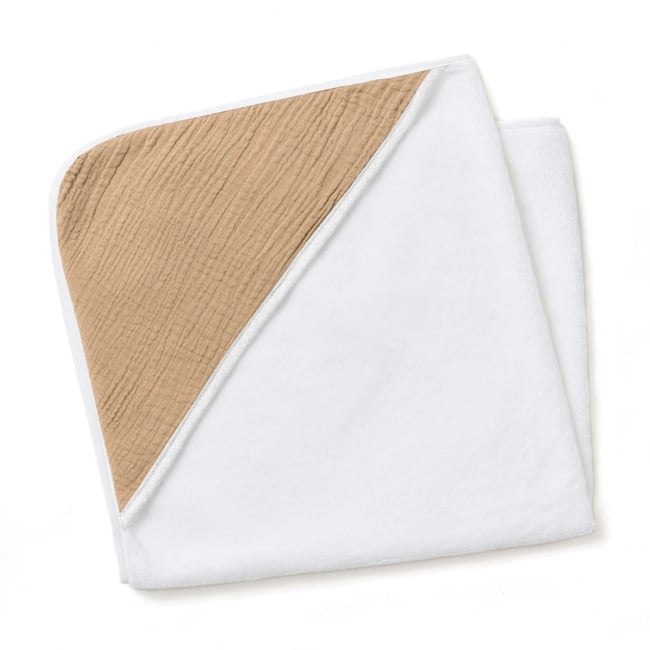 Cape de bain éponge de bambou LES ESSENTIELS - COCOEKO