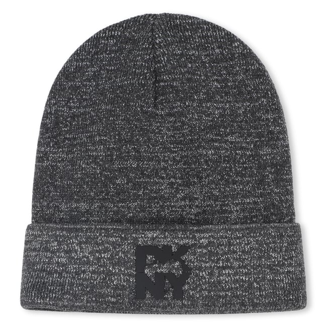 Bonnet gris chine fonce <span itemprop=